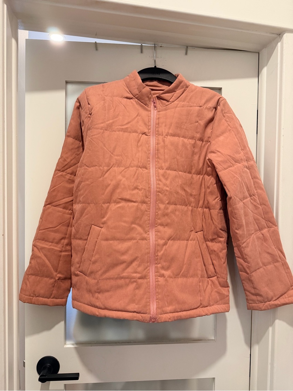 Quilted Lightweight Jacket - Dusty Rose